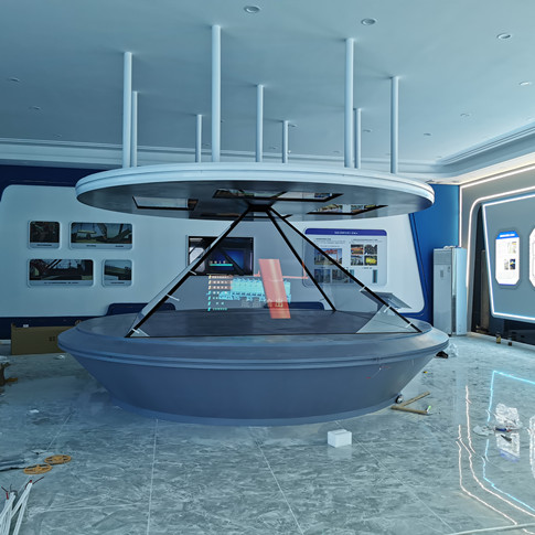 中交三航局：4.8米直径3D全息投影虚拟展示系统